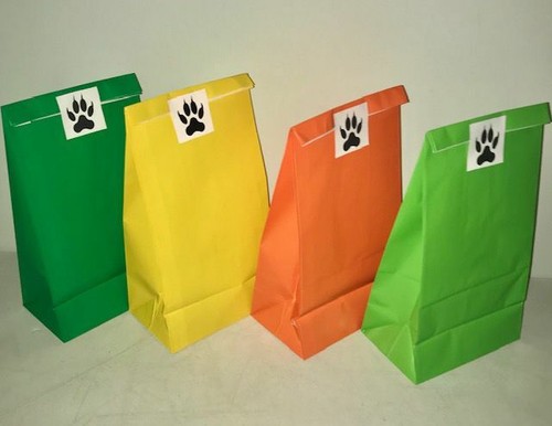 PAPER PARTY BAGS LOOT TREAT GIFT GOODY AND POPCORN BAGS 25.4 X 13.34 X 8.9cms - Picture 35 of 35