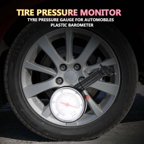 Car Auto Truck TIRE PRESSURE GAUGE PSI Dial Easy Read Air Chamber Readout Tester - Picture 3 of 10