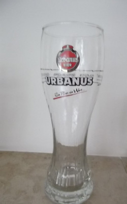 neues '' URBANUS ''  Weißbierglas  Ein Bier ein Wort  0,5 l