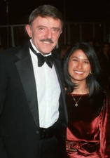 John Astin Valerie Ann Sandobal at The 13th Cable ACE Awards - 1992 Old Photo