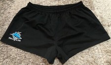 Cronulla Sharks NRL League Footy Shorts Polyester Mens Size XL M106