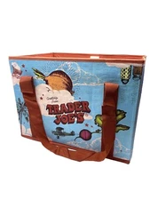 NEW ITEM! Trader Joe’s Stand-Up Collapsible Tote Bag NWT Ships ASAP! (b5)