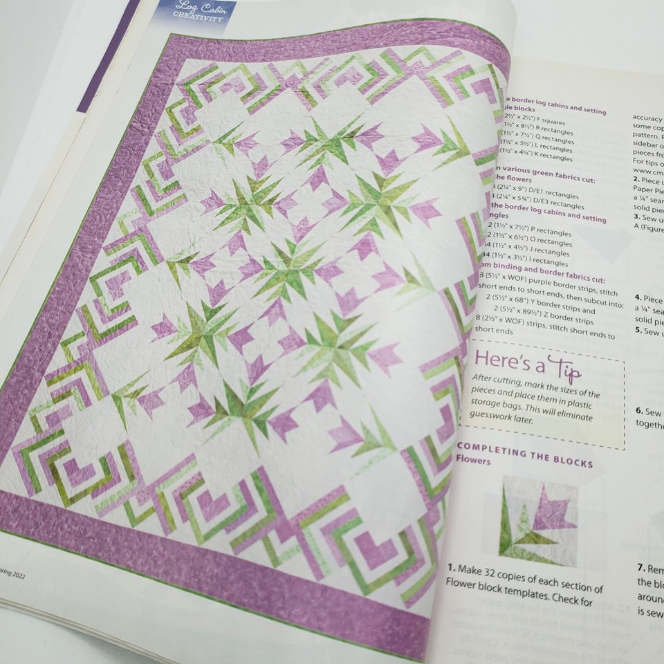 2 Quilter's World Magazines Lot Quilting Patterns Scrap Quilts 2020