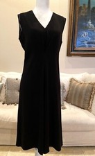 Elie Tahari Black Smart Casual  Dress Size S