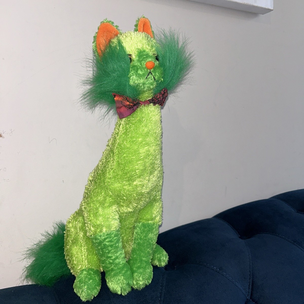 Fine Toy Korean Toy Plush Stuffed Animal 80s 90s Lime Green