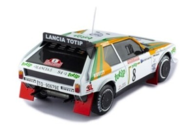 18RMC133 ixo 1:18 Lancia Delta S4 1986 San Remo Rally #8 model car