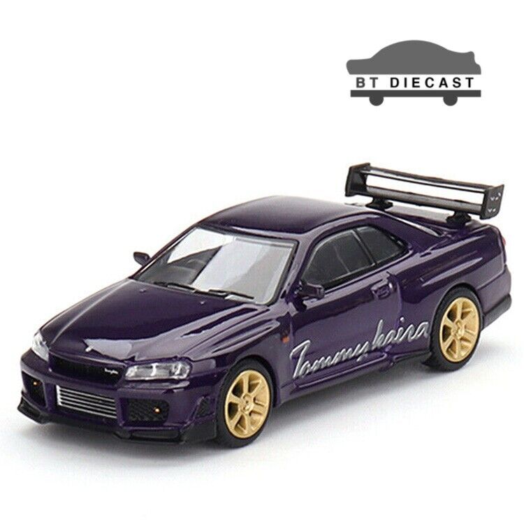 MINI GT NISSAN GT-R R34 TOMMYKAIRA R-Z 1/64 MIDNIGHT PURPLE MINI GT NISSAN GT-R R34 TOMMYKAIRA R-Z 1/64 MIDNIGHT PURPLE