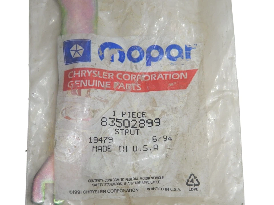 Barra ecualizadora palanca freno emergencia Jeep Wrangler YJ CJ 78-89 NOS Mopar 83502899 Foto 3 de 3