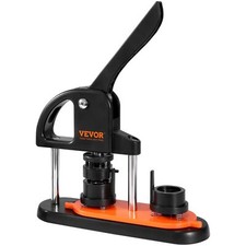 Button Maker Machine, 0.98 in/25mm Pin Maker with 500pcs Button Parts DIY Gifts