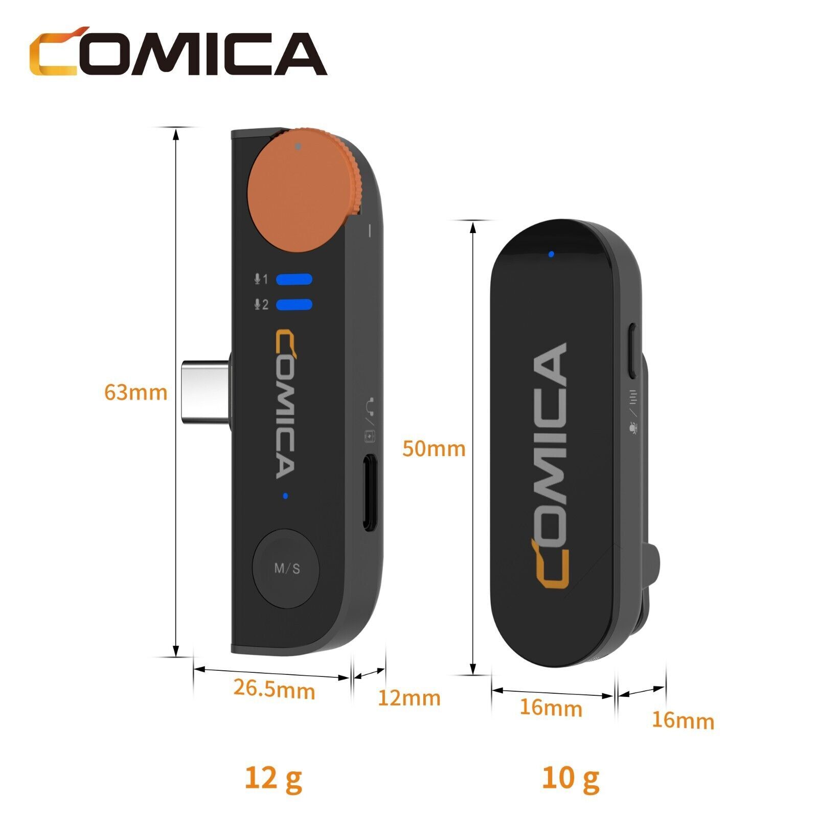 Comica Vimo C1 Wireless Lavalier Microphone - View #8