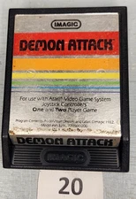 VINTAGE Demon Attack ATARI 2600 Cartridge Only 1982 IMAGIC Game Tested GOOD 20