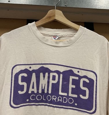 VTG 1994 The Samples Band Tee Tour Shirt Single Stitch Size XL Colorado Rock