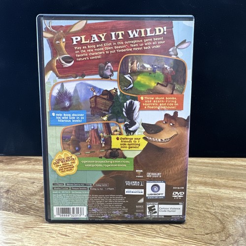 Open Season (Sony PlayStation 2, 2006) PS2 Complete with Manual Tested - Picture 2 of 6