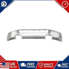 Front Bumper Face Bar For 2004-06 Ford F-150 Lincoln Mark LT W/o Fog Light Hole