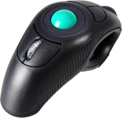 2.4G Ergonomic Trackball Handheld Finger USB Mouse Wireless Optical Travel DPI M