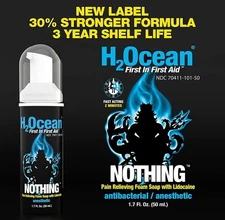 H2Ocean Tattoo Care Aftercare InkRENU Foam Nothing Pain Foam Soap