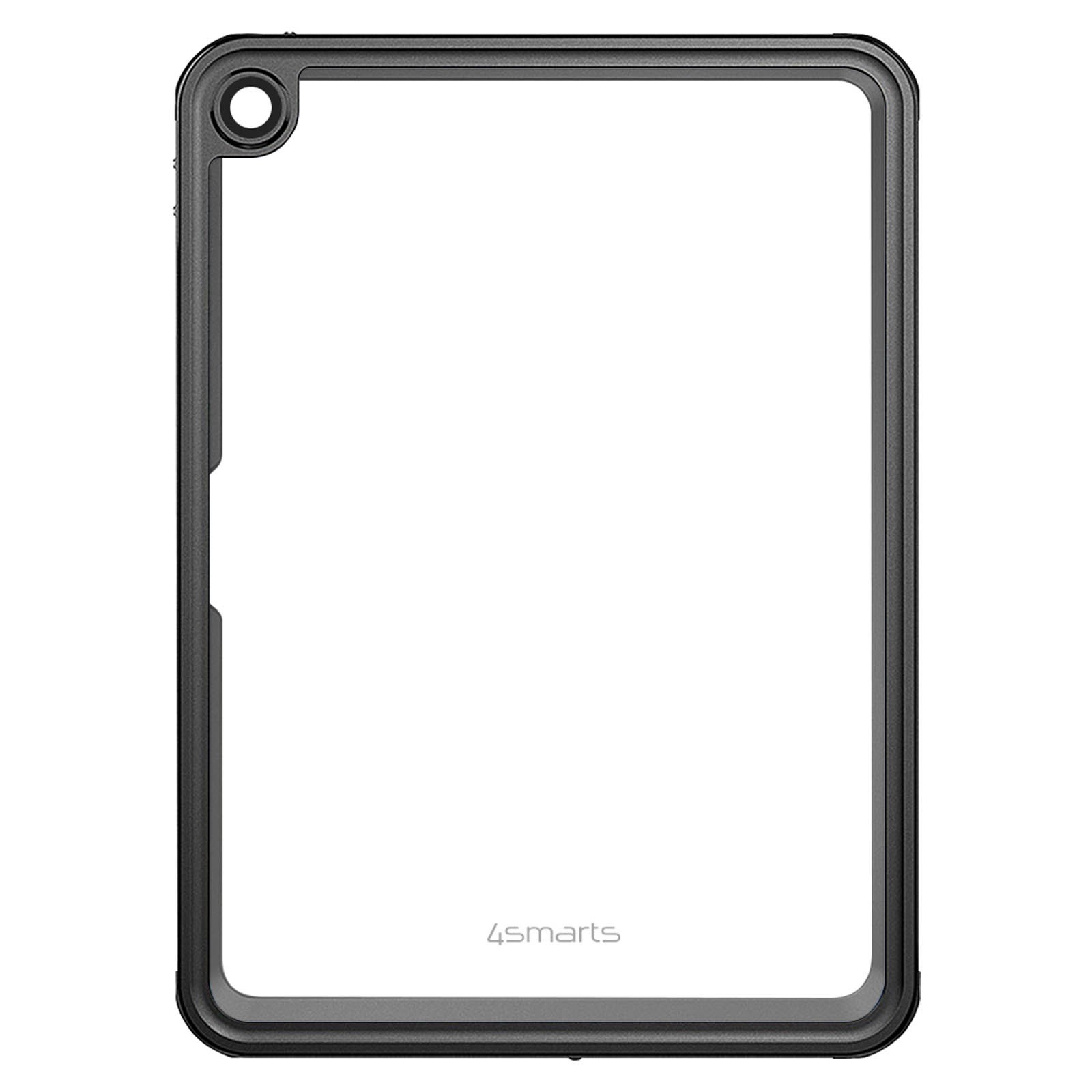 Coque iPad 10 2022 étanche 2m protection intégrale antichoc en silicone noir