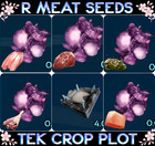 R Meat Seeds ARK🌸 Survival Ascended ASA PVE R1-R5/Raw Fish/Spoiled/Prime/Plant