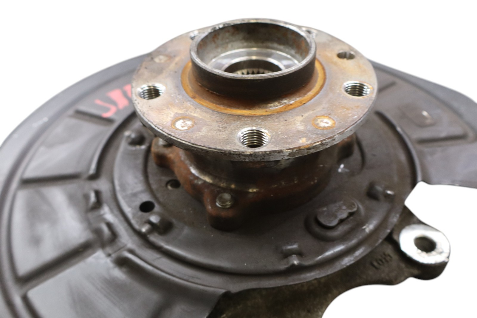 14-17 Maserati Ghibli Rear Left Driver Side Spindle Knuckle Hub 670006804 Oem