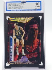 JERRY WEST 2021-22 ILLUSIONS TROPHY COLLECTION LUCKY ENVELOPES /8 #148 Q4588