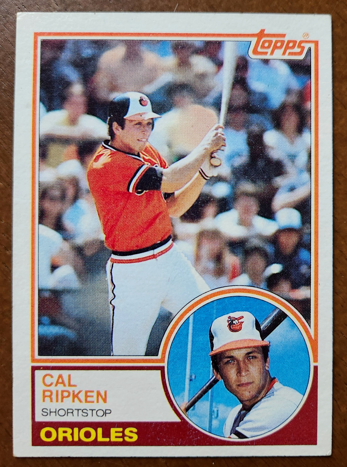 1983 Topps CAL RIPKEN JR #163 2nd Year Card Baltimore Orioles NEAR MINT NRMT