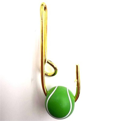 Fishing Hook Hat Pin/Clip 1pc High Carbon Steel Hook Hat Tie Clip Green tennis