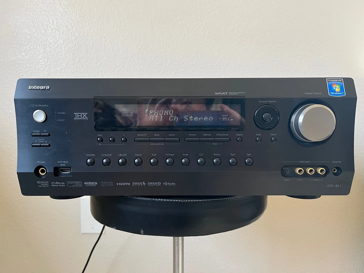 インテグラ　integra AVレシーバー　DTR-30.6 Integra A/V Receiver Home Audio Receivers for sale | eBay