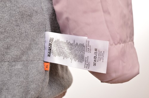 DDP Napapijri Rainforest wasserdichte Damenjacke NP0A4EH2 Dusty Pink Größe XL - Bild 8 von 8