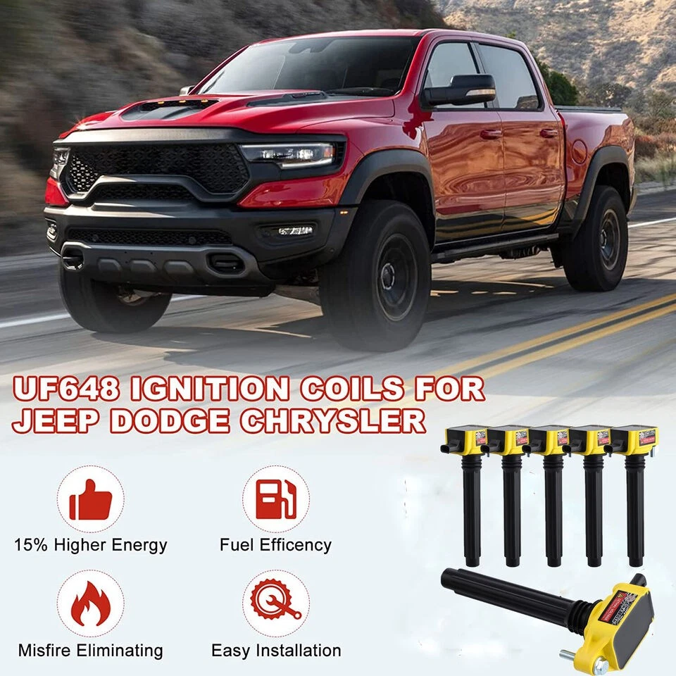 6 bobinas de encendido UF648 para Dodge Durango Charger 2011 2012 2013 2014 2015 3,6 V6 Foto 2 de 4