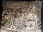 Vintage Silver Tone Costume Jewelry Signed White House Black Market,Chico,& More
