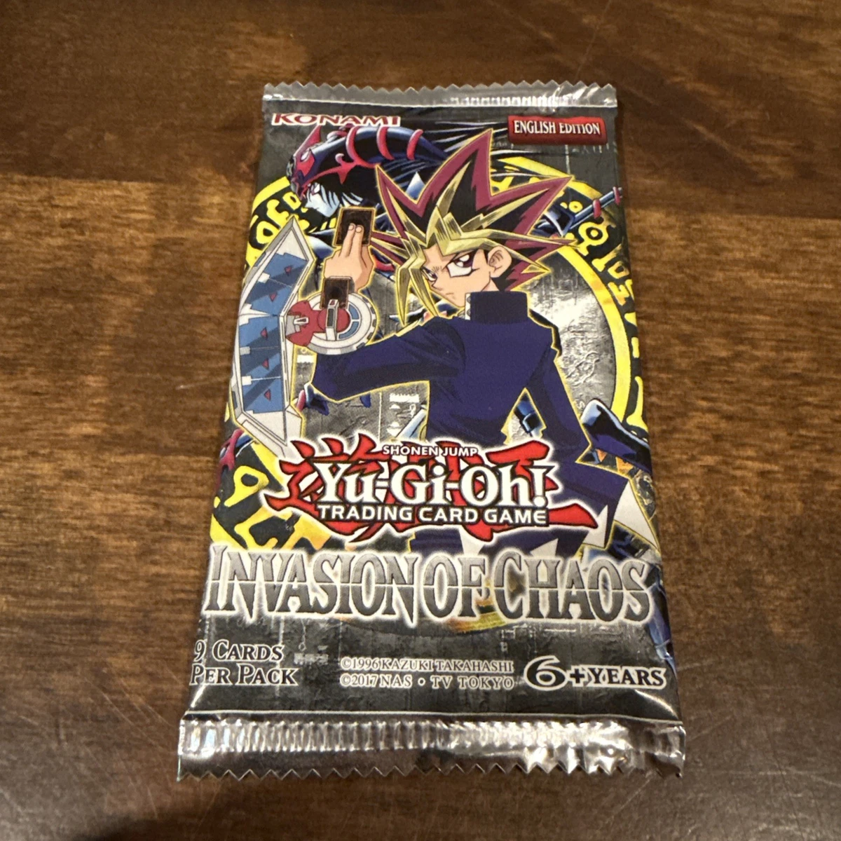 Yu-Gi-Oh! TCG Invasion of Chaos Sealed Collectible Card Game Packs