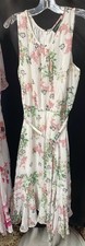 NWOT Lane Bryant Size 16 Pink White Green Business Casual Work Career Dress