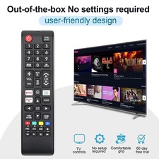 Samsung BN59-01315B TV Remote Control Replacement | Compatible Samsung Smart TV