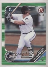 2019 Bowman Draft Green /99 Peyton Burdick #BD-74 03xq