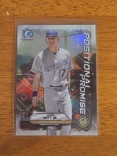 2021 Bowman - Positional Promise Bobby Witt Jr. #POS-BW 