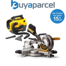 Dewalt DCS365N 18v Cordless XPS 184mm Mitre Saw XPS Bare + DCV584L Vacuum