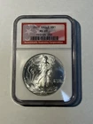 2000 American Silver Eagle - NGC MS69 - Red Label