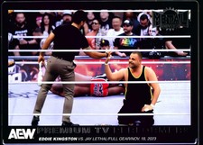 2025 Upper Deck AEW Metal Universe Premium TV Performers Eddie Kingston SP
