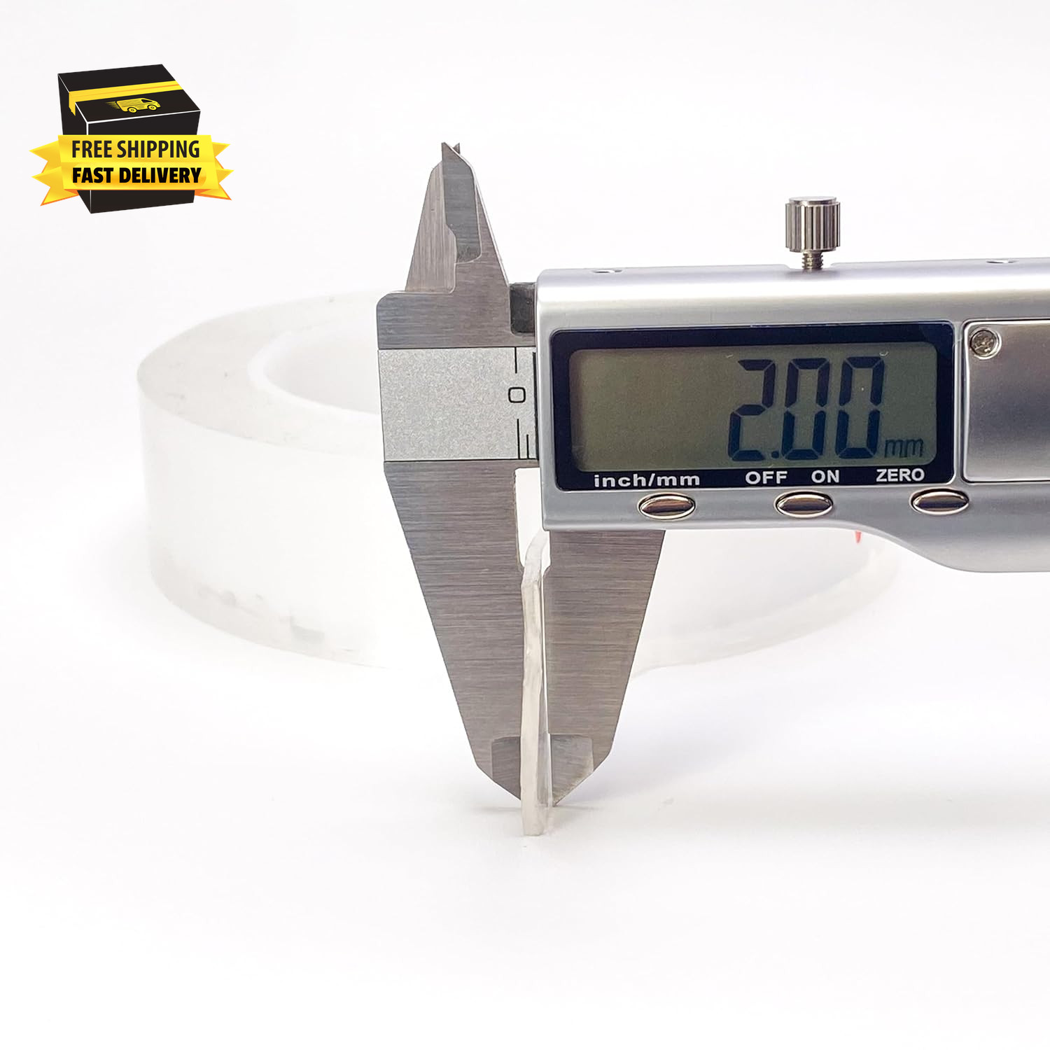 Heavy Duty Nano Double Sided Tape, Clear Mounting Adhesive Strips, Removable Wal