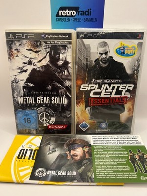 Metal Gear Solid: Peace Walker + Splinter Cell Essentials (neu) - Sony PSP