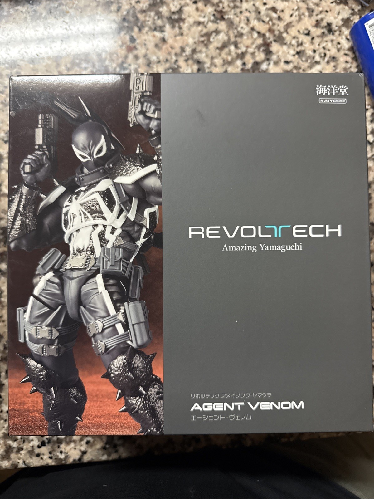 Kaiyodo Revoltech Amazing Yamaguchi Agent Venom Action Figure No Bonus