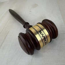 Pharmacist Naprosyn Naproxen Gavel Hammer Pharmaceutical Merch 10”