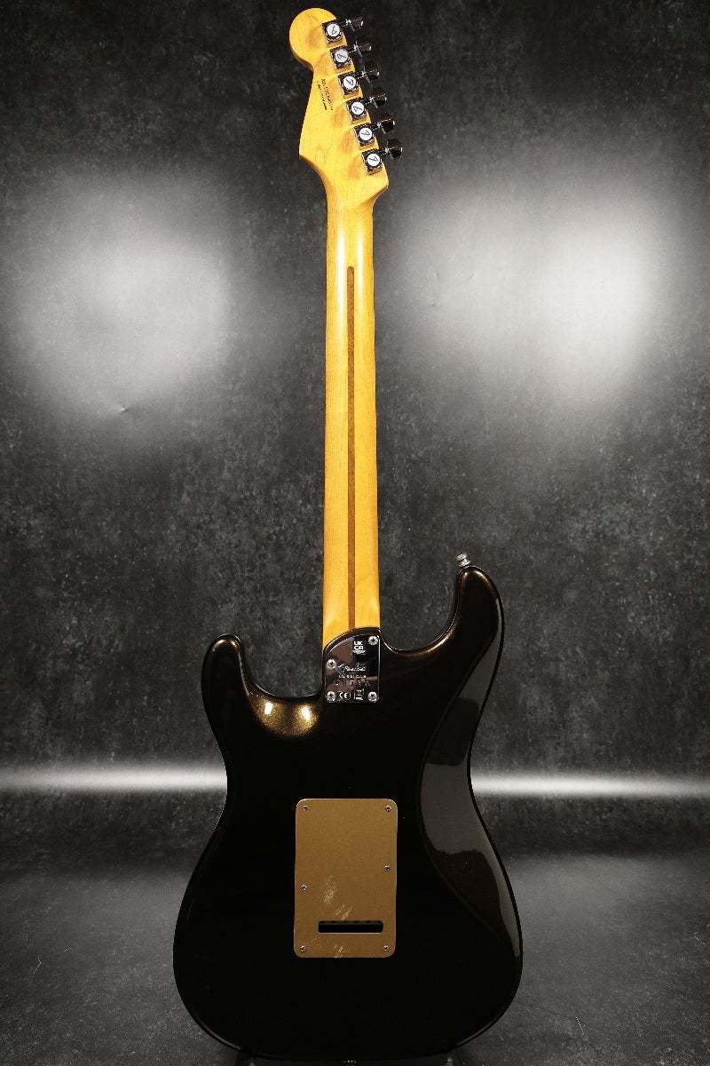 Fender American Ultra Stratocaster HSS Electric Guitar Texas Tea Has Dents