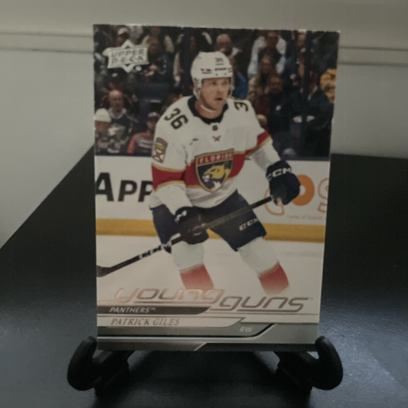 2024-25 Upper Deck Young Guns Clear Cut Patrick Giles Rookie #476 Florida