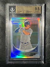 AARON JUDGE 2013 Bowman Chrome Draft Refractor BGS 9.5 Gem Mint BDPP19