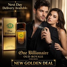 One Billionaire Men's Perfume 100ml EDP OUD Royale Fragrance Aftershave for him