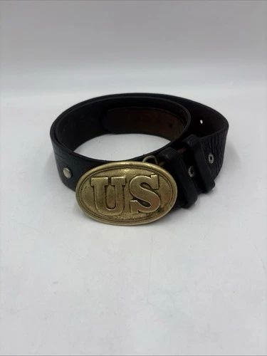 Replica  Civil War Union US  Belt Buckle Altered 42 In