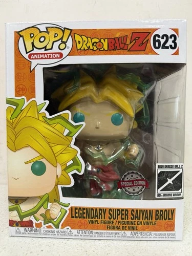 Funko Pop Dragonball Z Legendary Super Saiyan Broly #623 Galactic Toys Exclusive