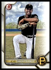 2022 Bowman Prospects Shalin Polanco Pittsburgh Pirates #BP-145