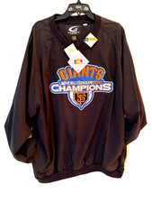 San Francisco Giants jacket-Pull-Over-VERY RARE 2010 World Series-XXL-FREE SHIP